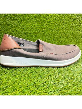 KURU Loft Dark Brown Slip-On Leather Moccasin Loafers Plantar Fascitis 11.5 LOFT Men main image 2
